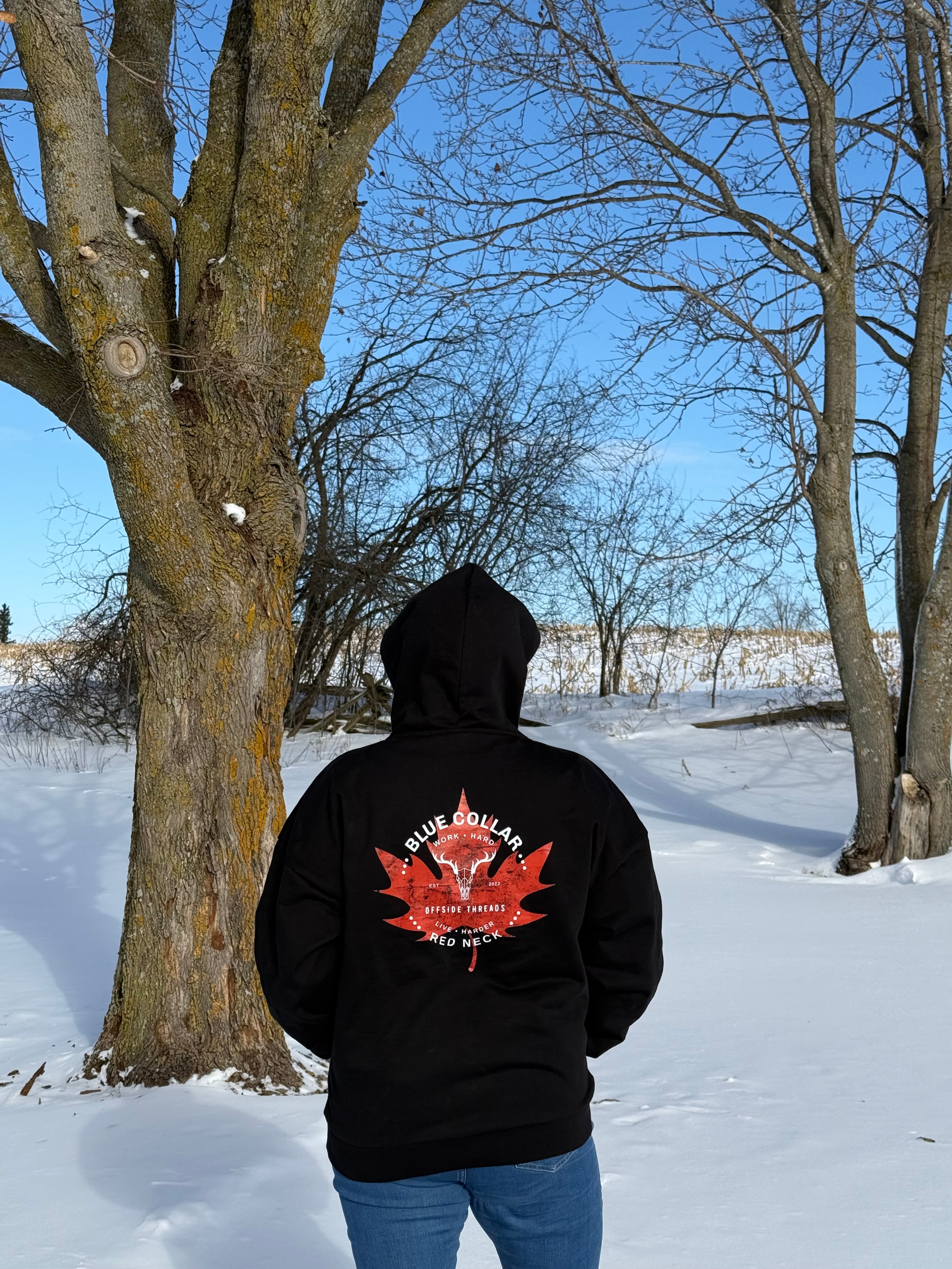 Canadian Blue Collar Red Neck Sweatshirt