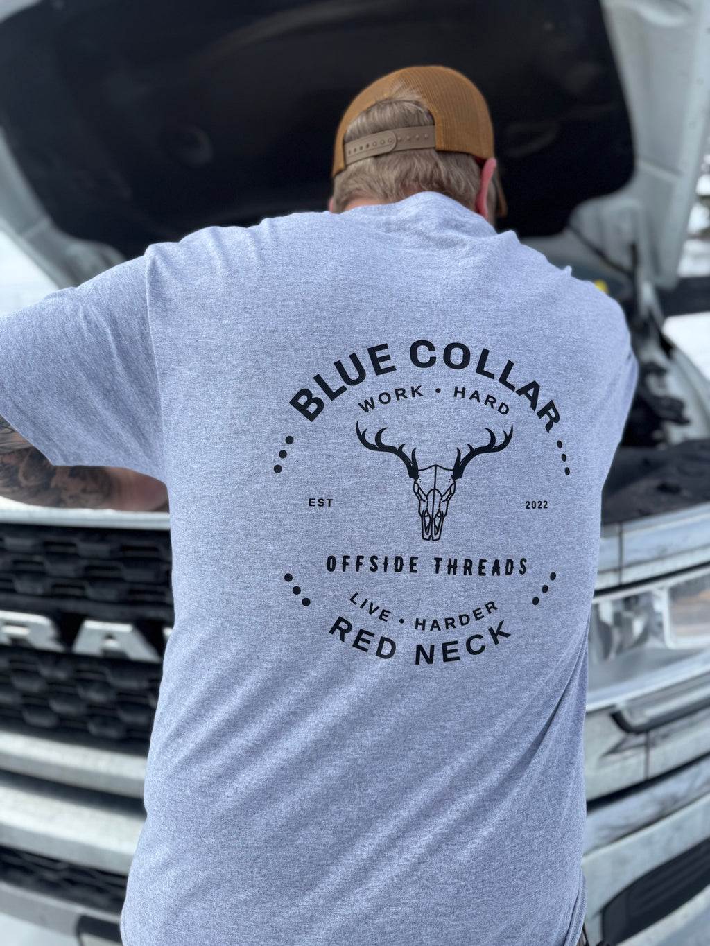 Blue Collar Red Neck T-Shirt