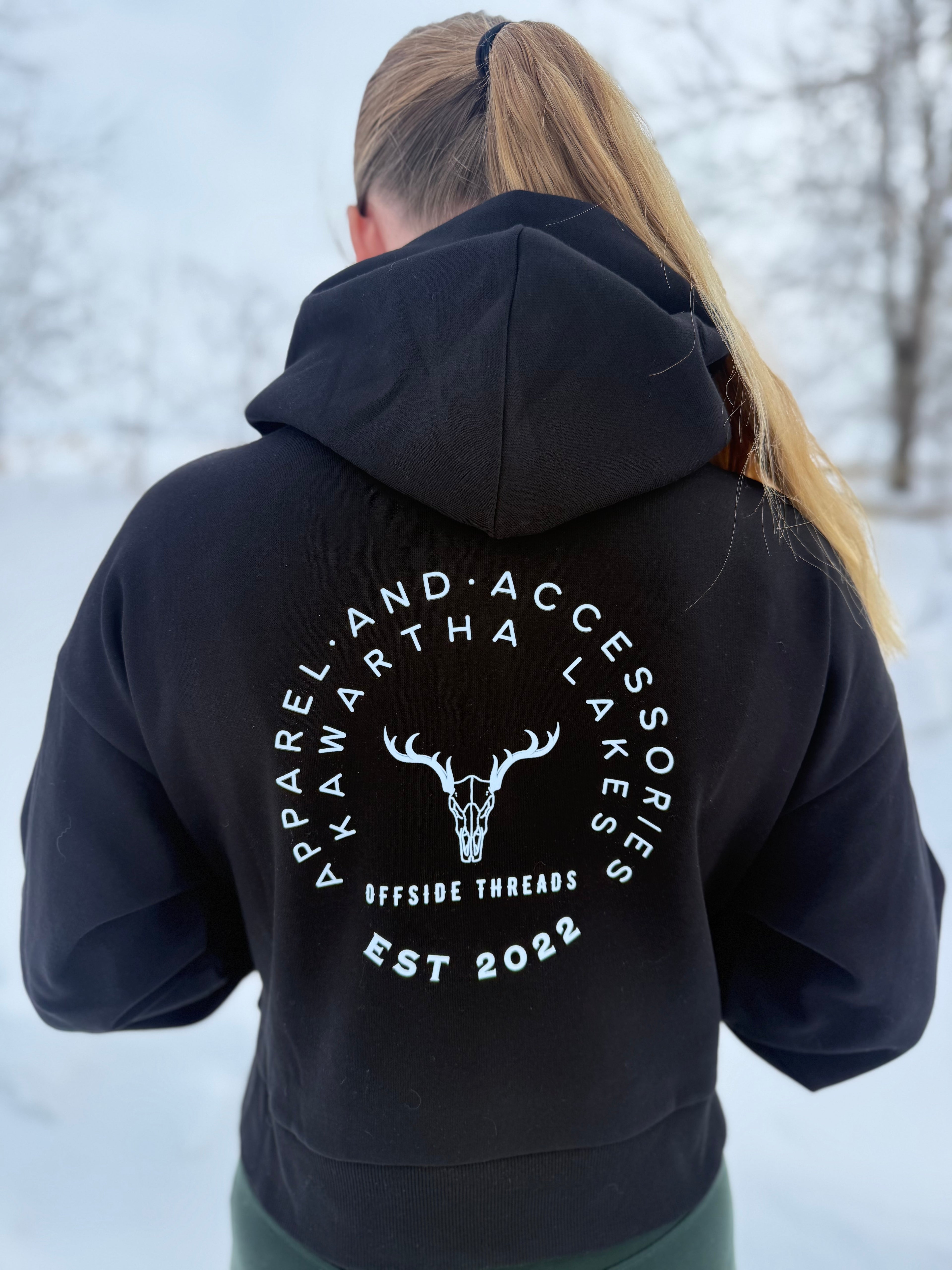 Women's OT Cropped Hoodie