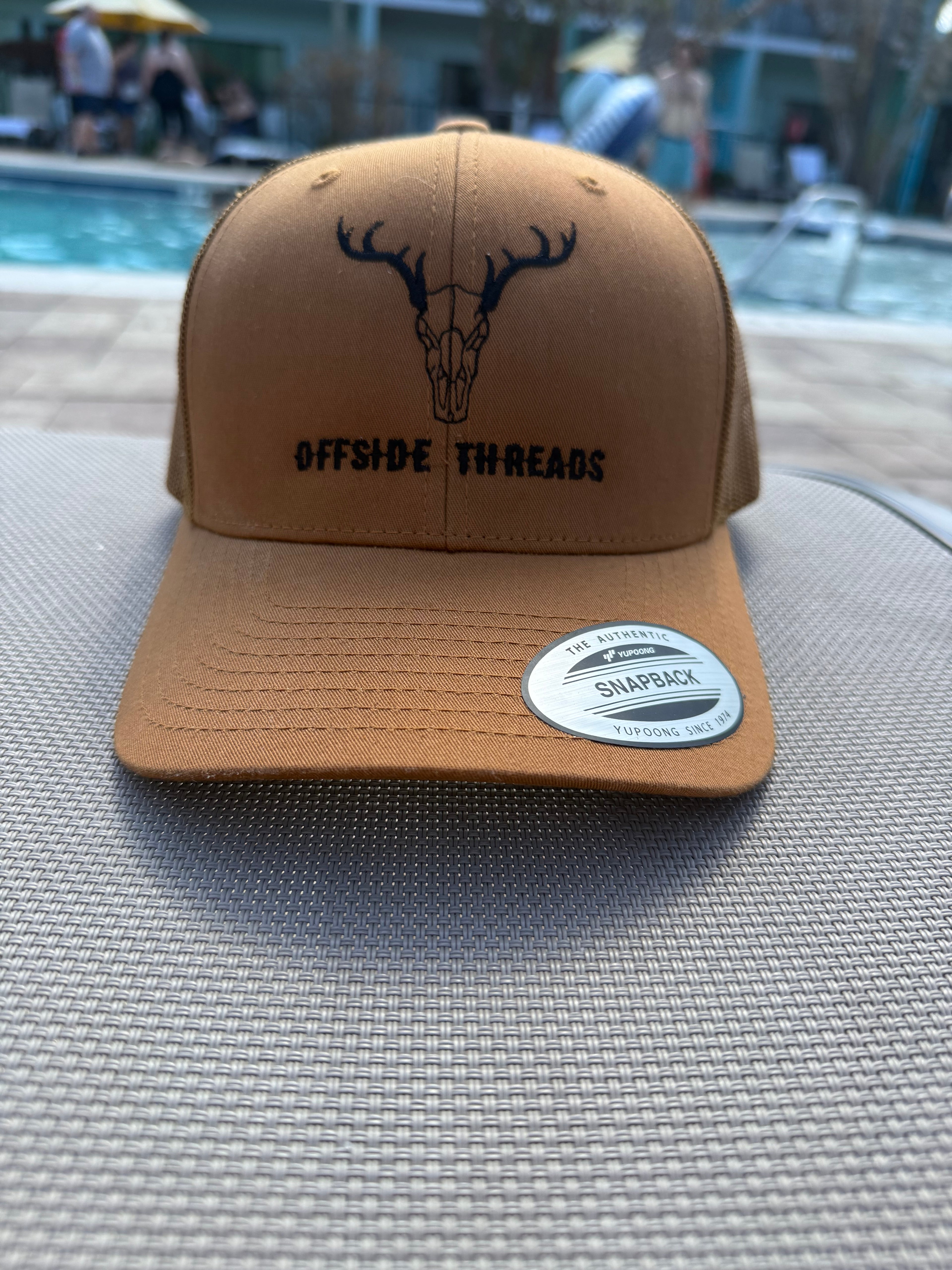 Offside Threads Snapback Trucker Hat