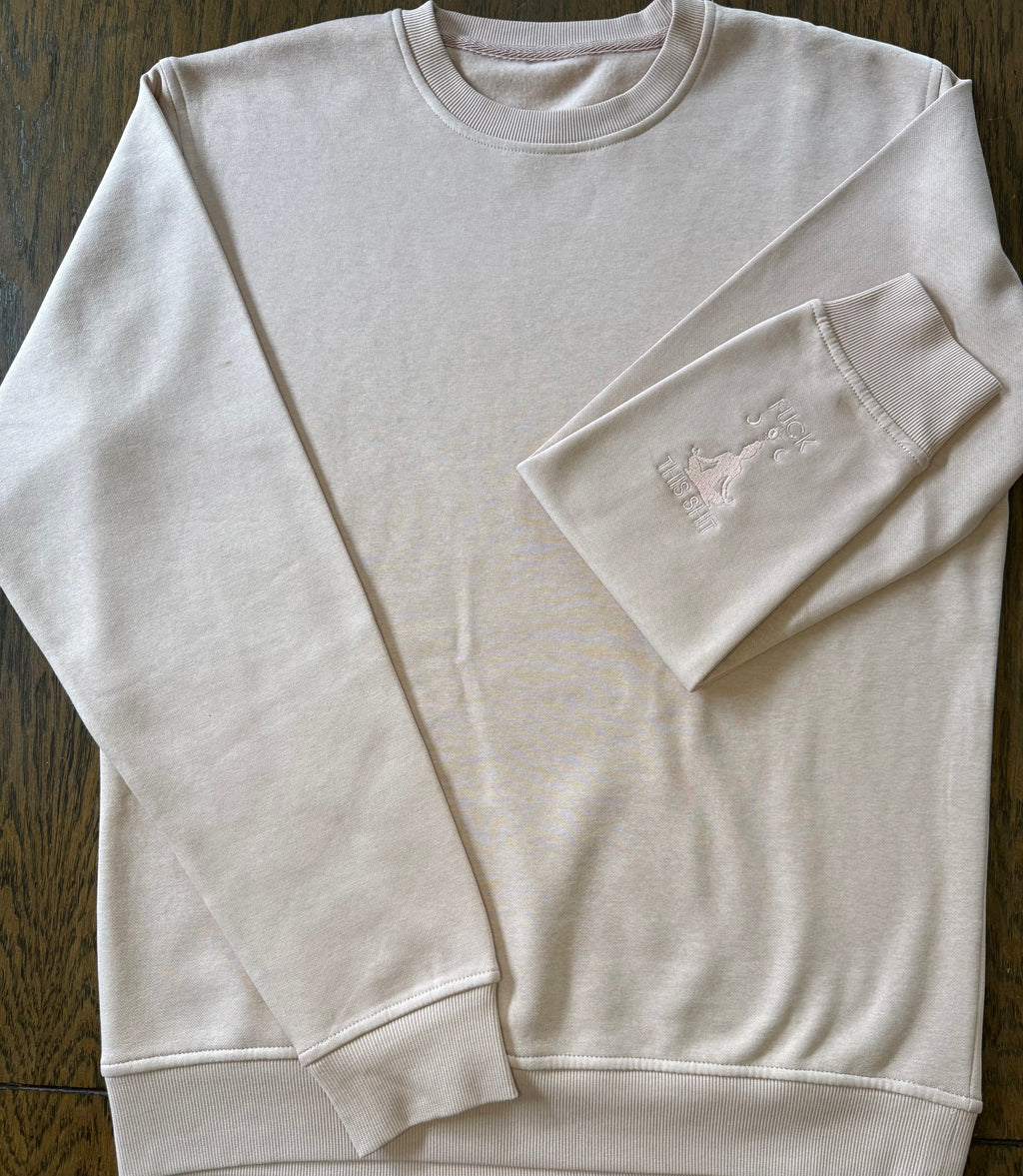 Dusty Rose Crewneck - FTS Meditation