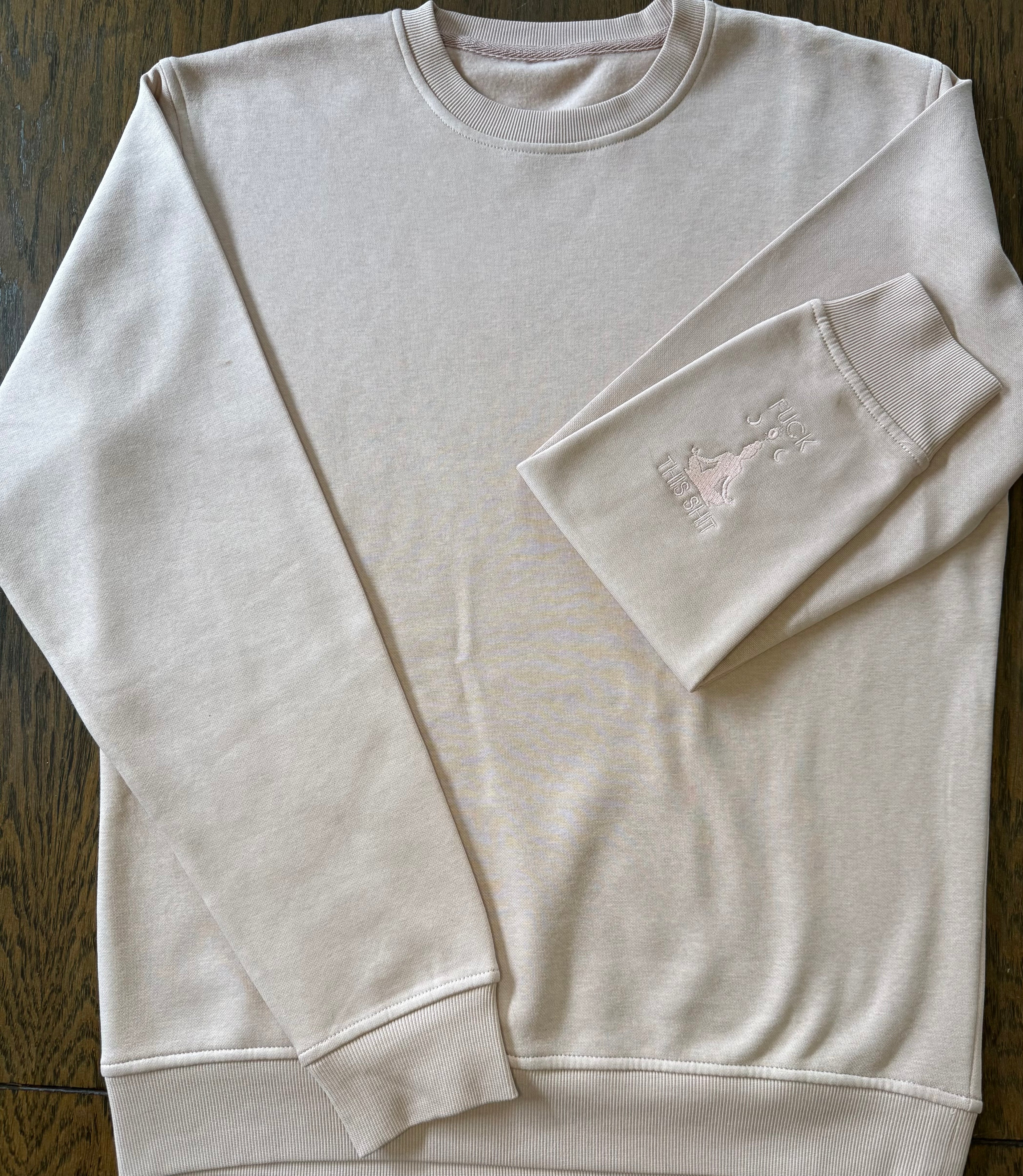 Dusty Rose Crewneck - FTS Meditation