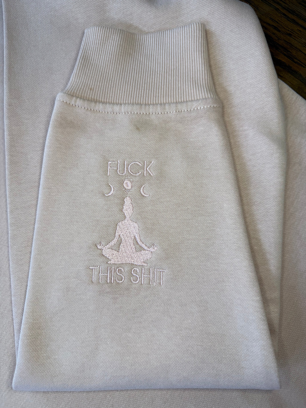 Dusty Rose Crewneck - FTS Meditation