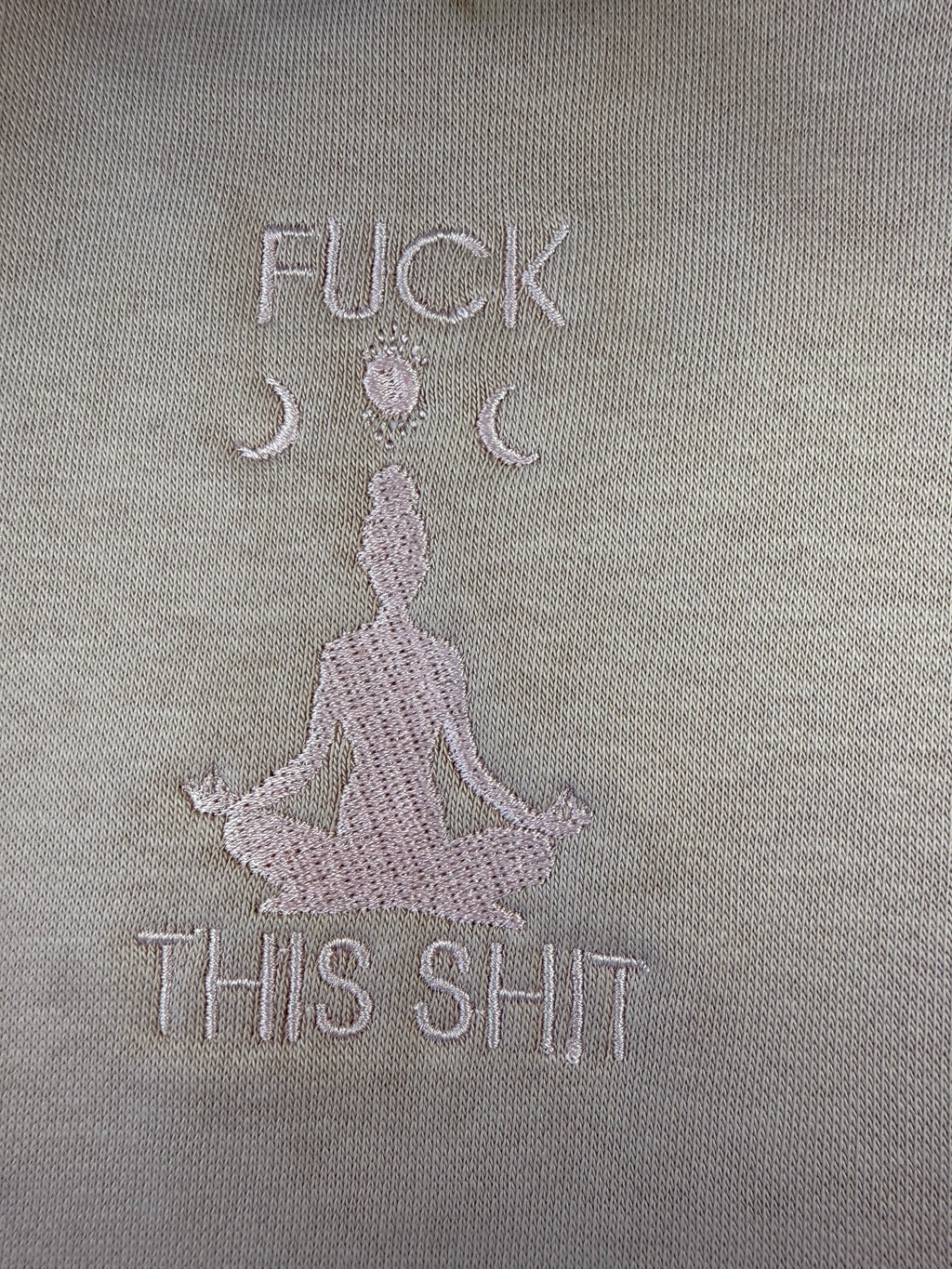 Dusty Rose Crewneck - FTS Meditation