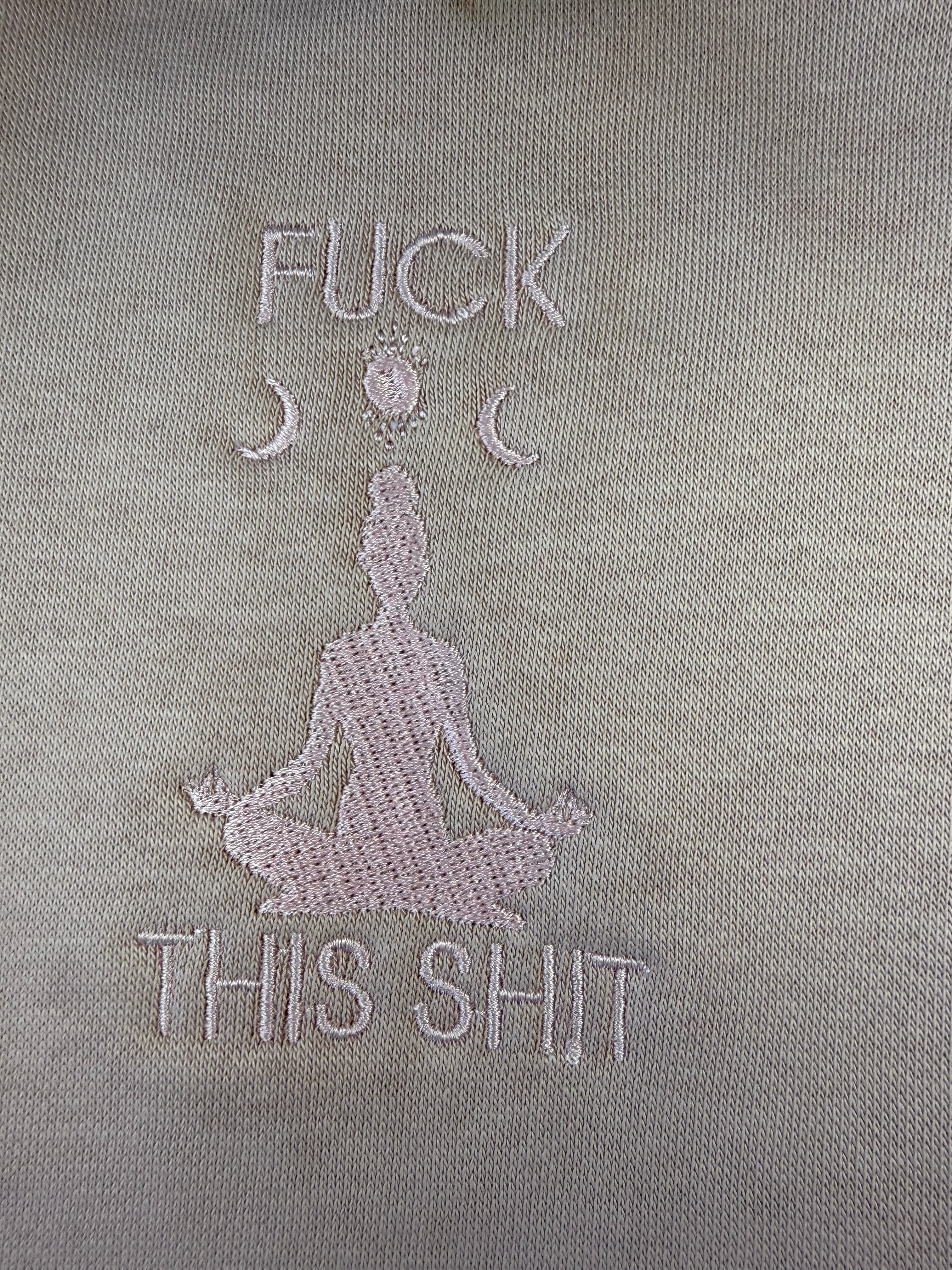 Dusty Rose Crewneck - FTS Meditation