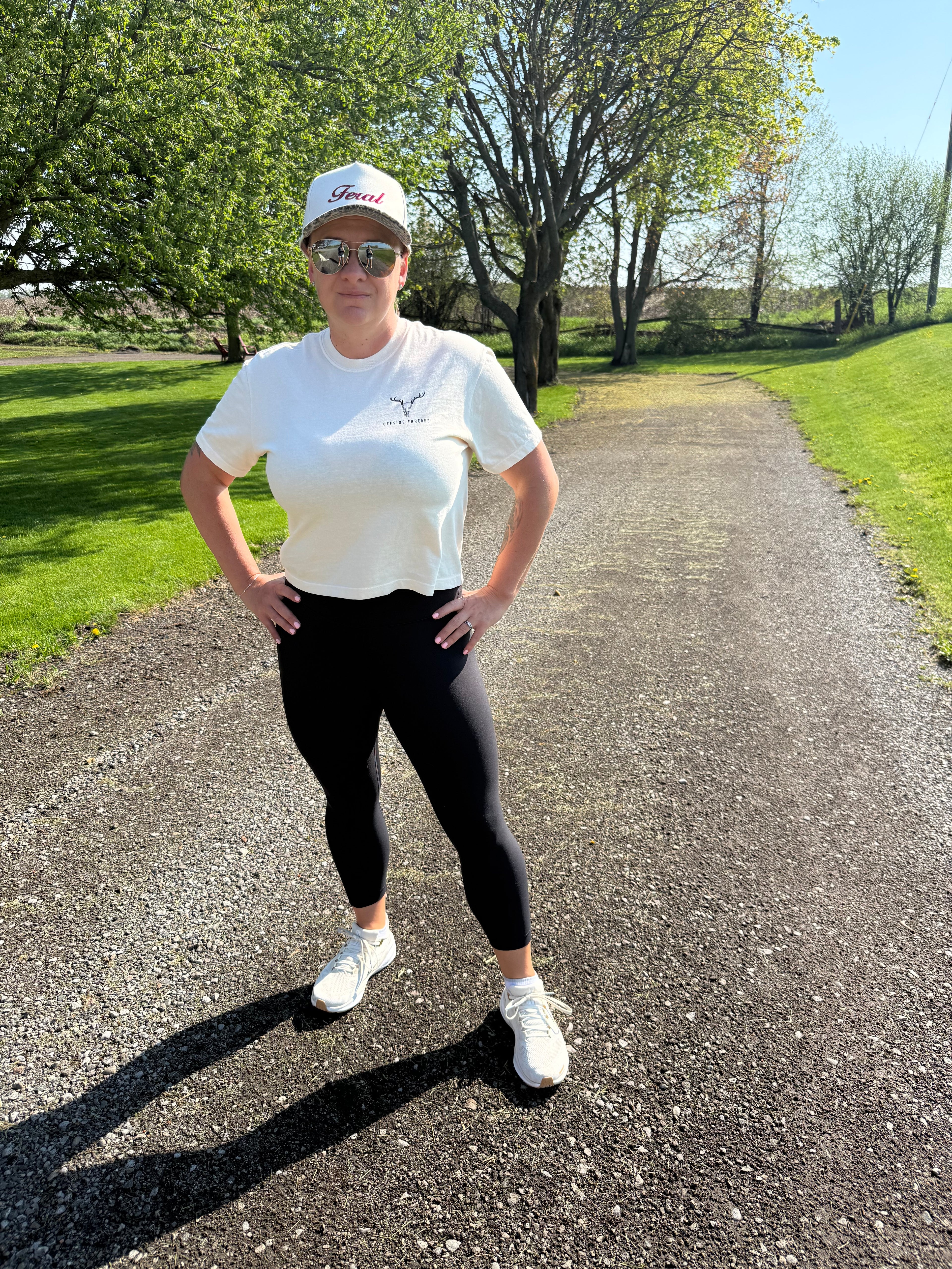 Women's Weightlifting Cropped Tee