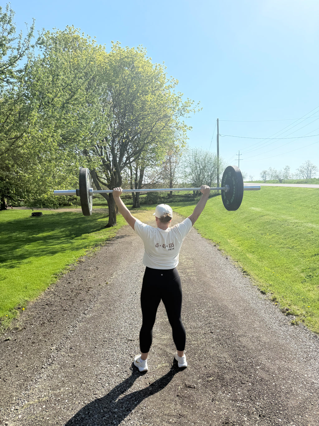Women's Weightlifting Cropped Tee