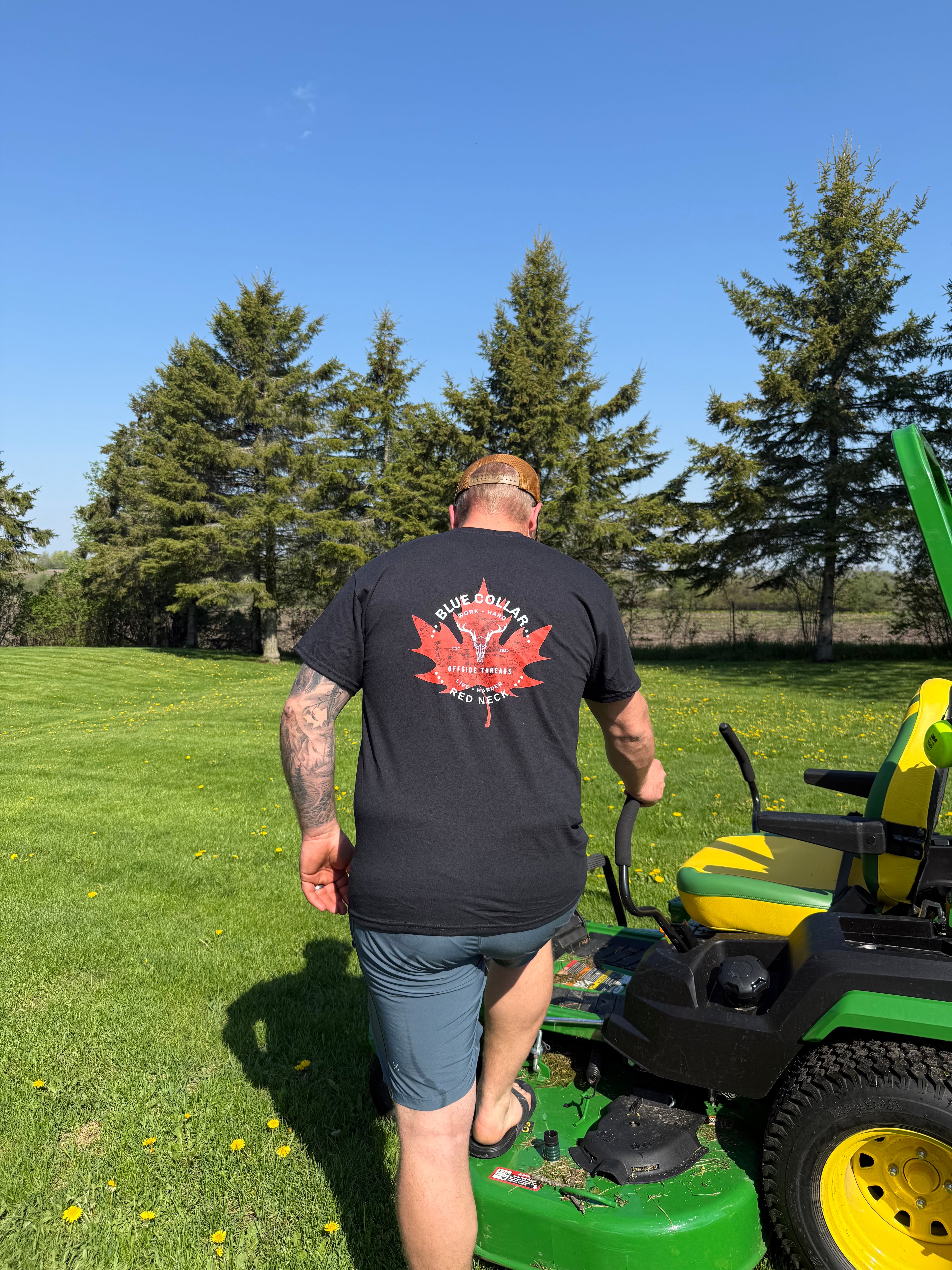 Canadian Blue Collar Redneck T-Shirt