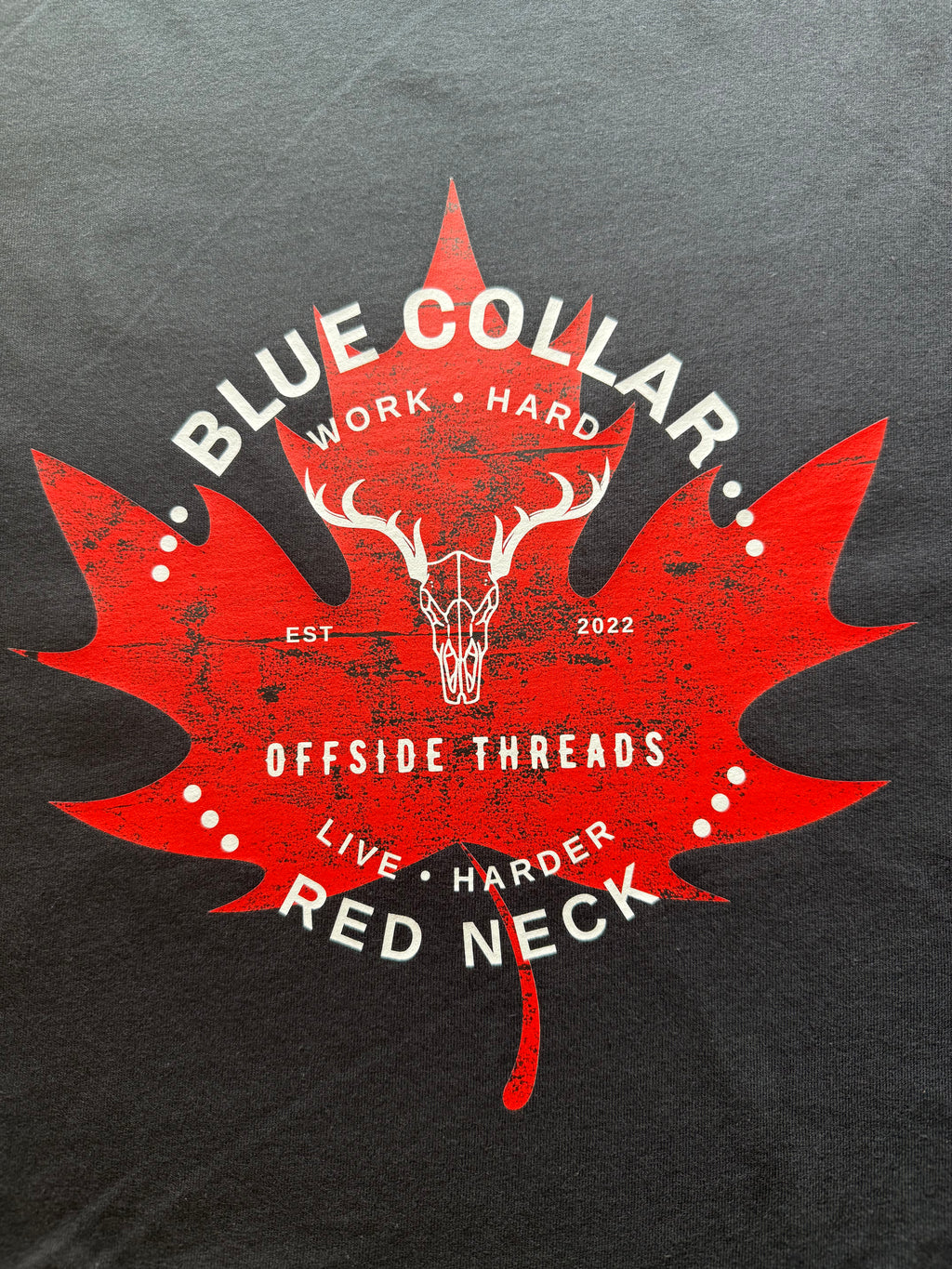 Canadian Blue Collar Redneck T-Shirt