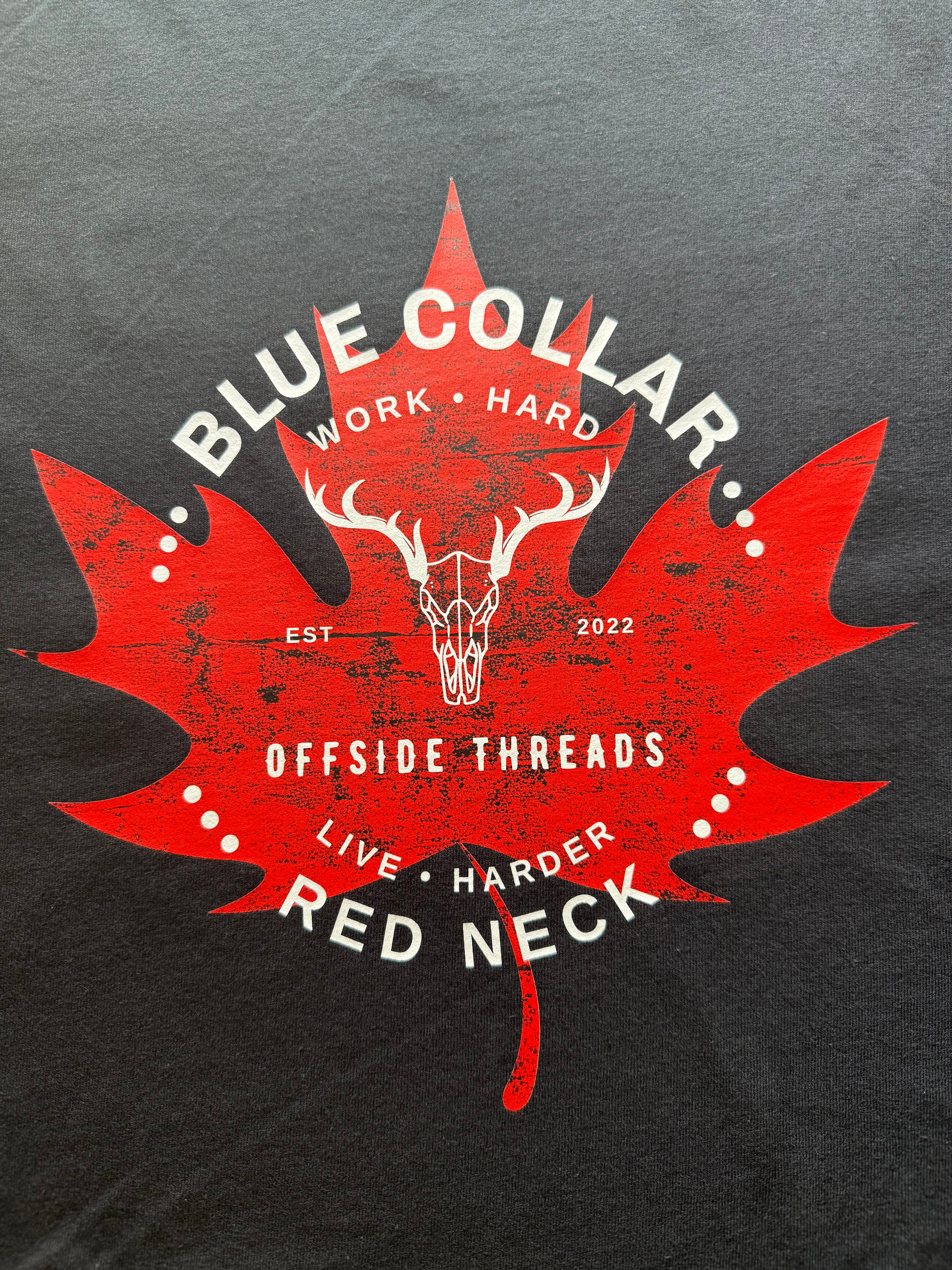 Canadian Blue Collar Redneck T-Shirt